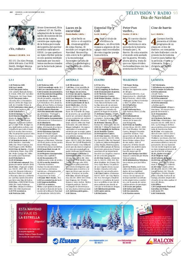 ABC MADRID 24-12-2010 página 93