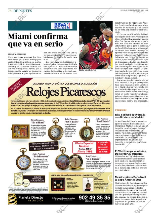ABC CORDOBA 27-12-2010 página 78