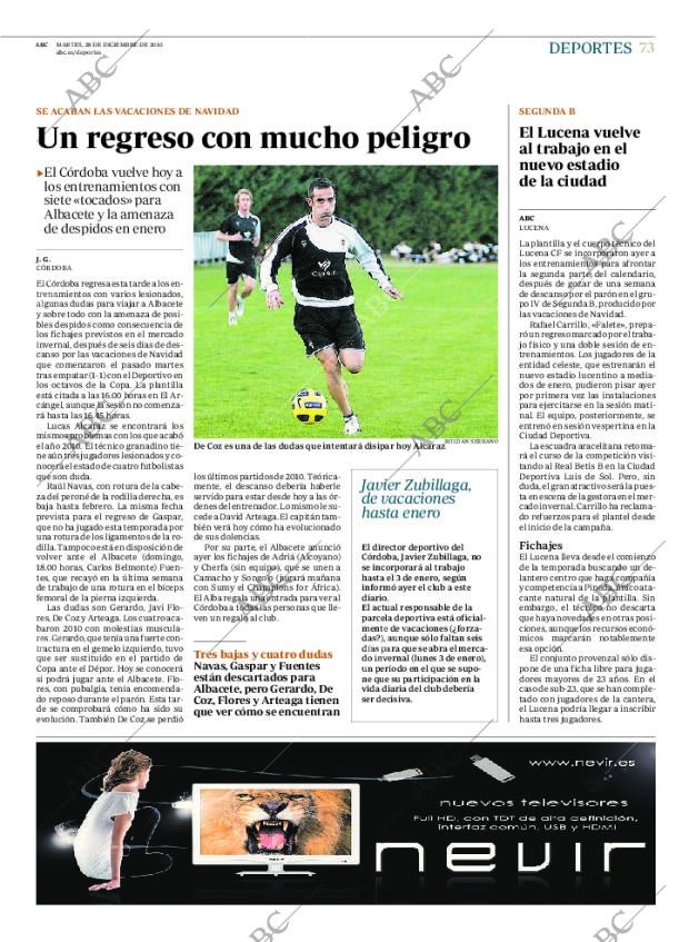 ABC CORDOBA 28-12-2010 página 73