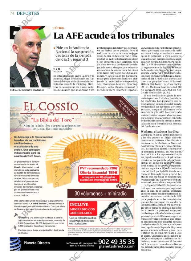 ABC CORDOBA 28-12-2010 página 74