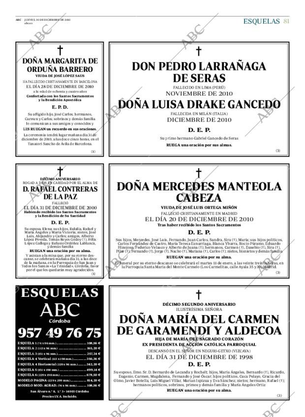 ABC CORDOBA 30-12-2010 página 81