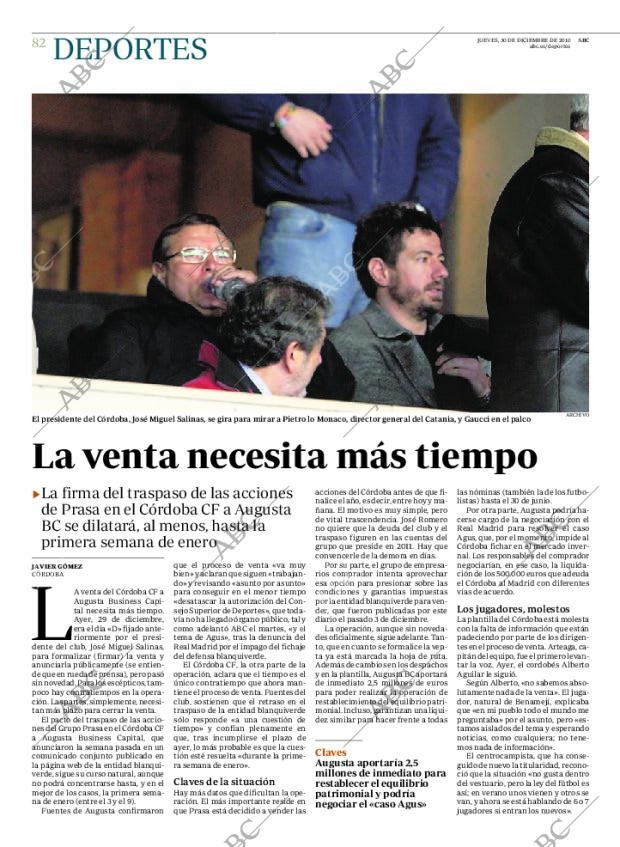 ABC CORDOBA 30-12-2010 página 82