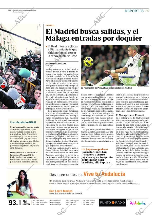 ABC CORDOBA 30-12-2010 página 85