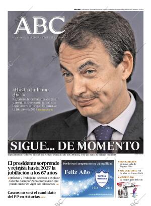 ABC MADRID 31-12-2010 página 1