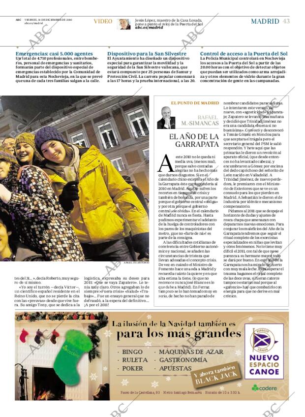 ABC MADRID 31-12-2010 página 43