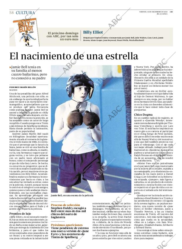 ABC MADRID 31-12-2010 página 58