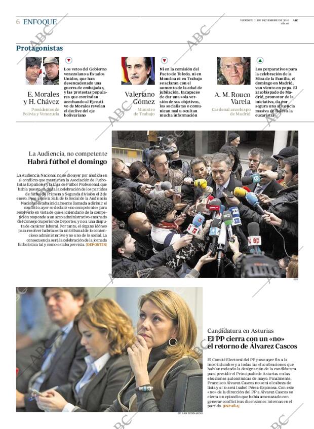 ABC MADRID 31-12-2010 página 6