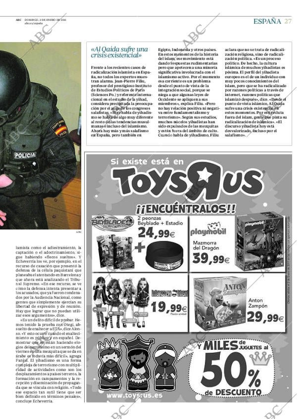 ABC MADRID 02-01-2011 página 27