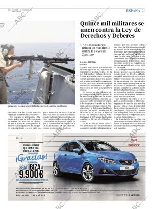 ABC MADRID 04-01-2011 página 23