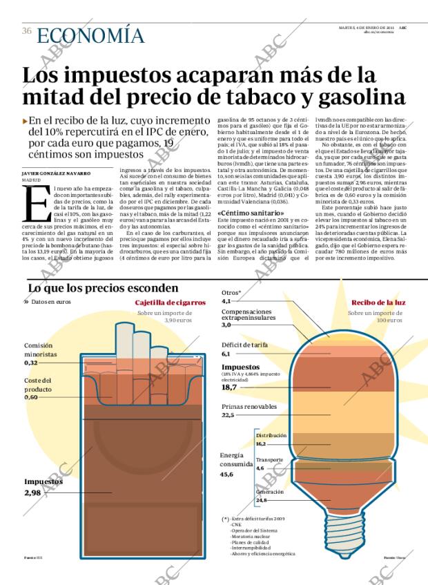 ABC MADRID 04-01-2011 página 36