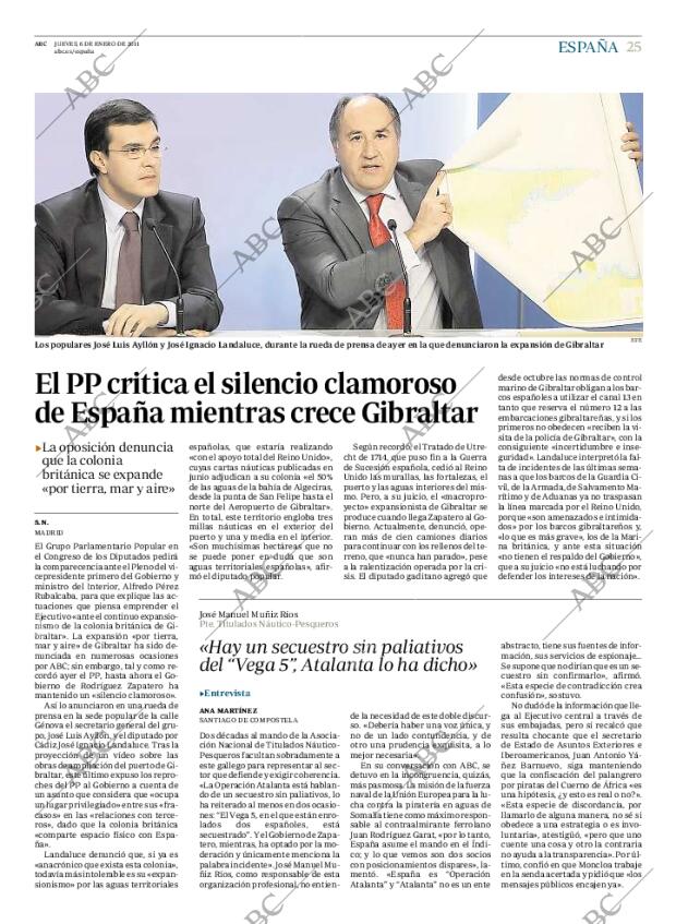 ABC MADRID 06-01-2011 página 25