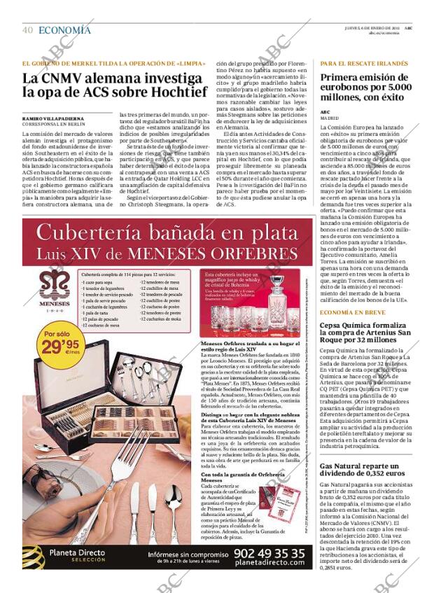 ABC MADRID 06-01-2011 página 40