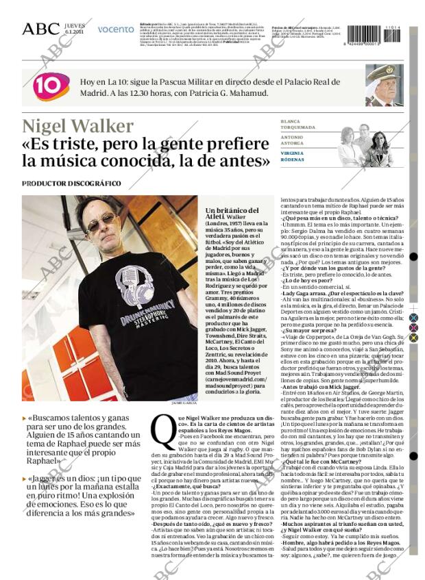 ABC MADRID 06-01-2011 página 88