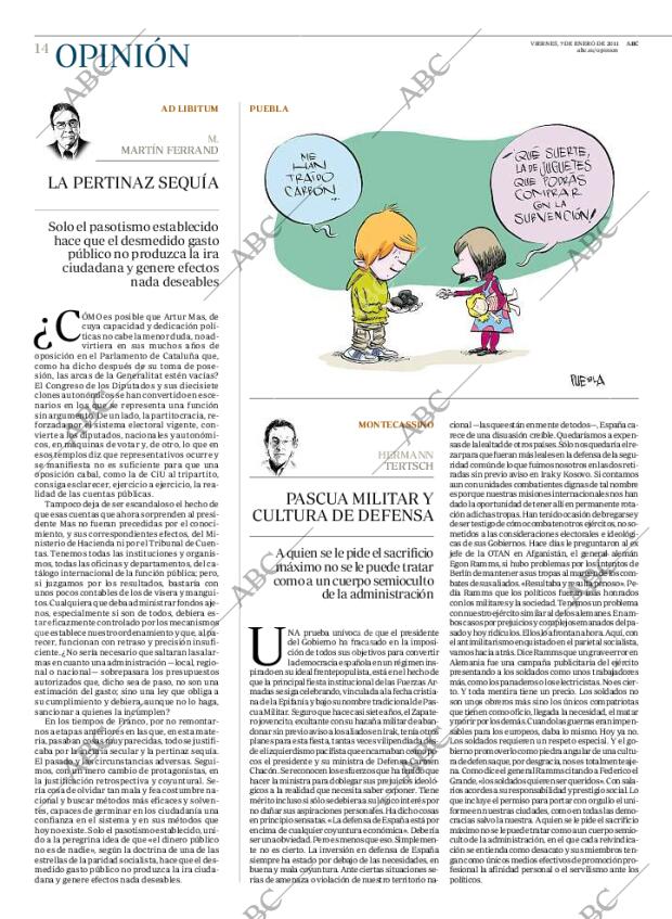 ABC MADRID 07-01-2011 página 14