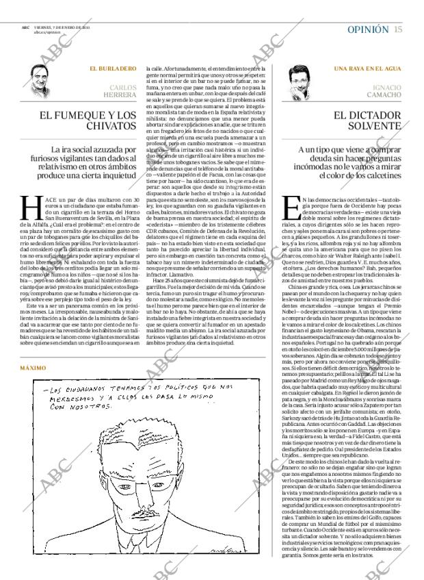ABC MADRID 07-01-2011 página 15