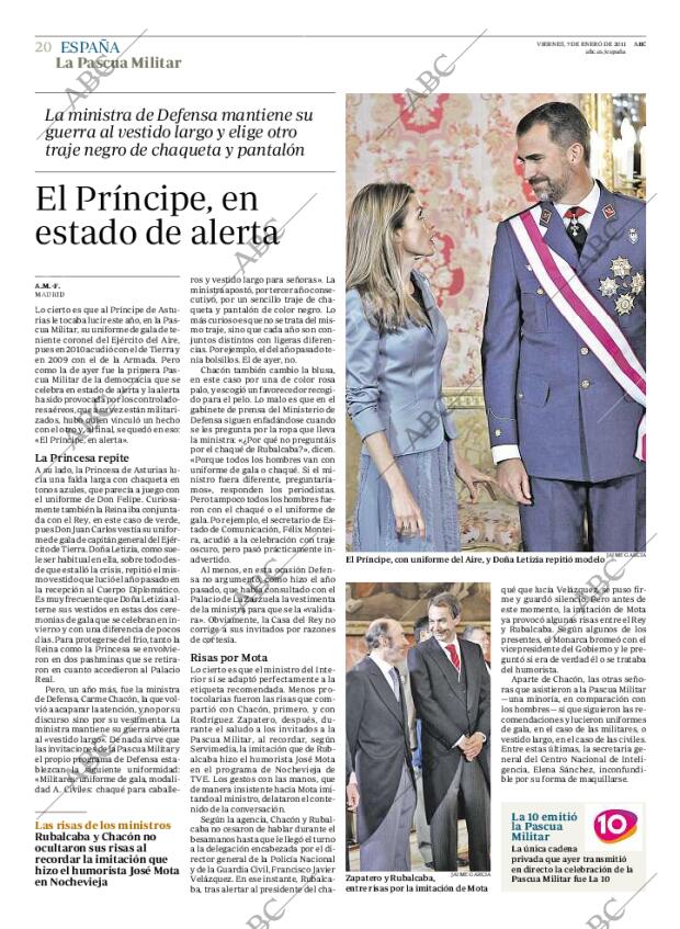 ABC MADRID 07-01-2011 página 20