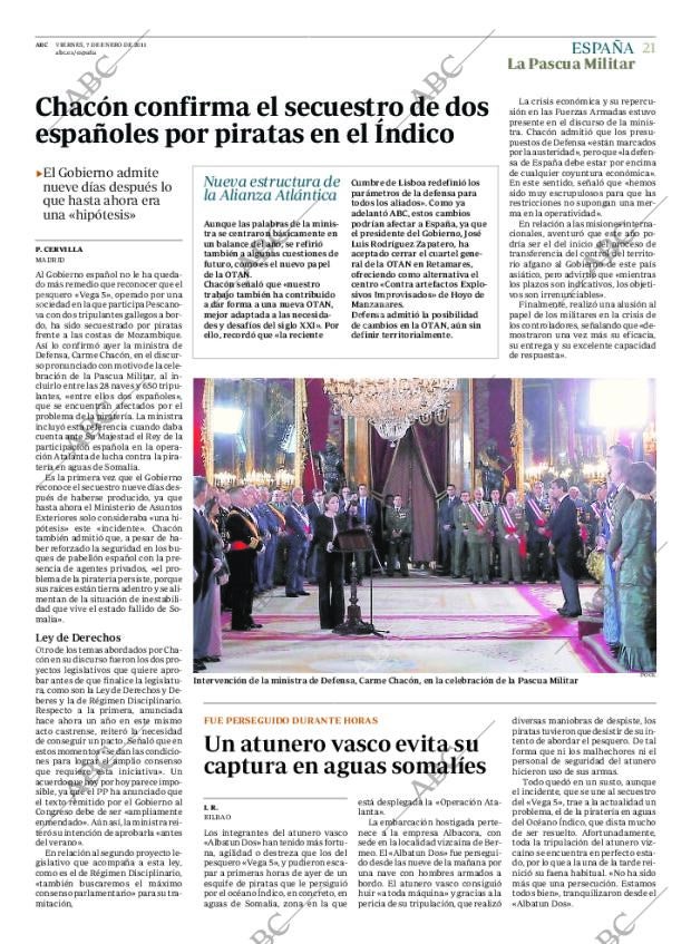 ABC MADRID 07-01-2011 página 21