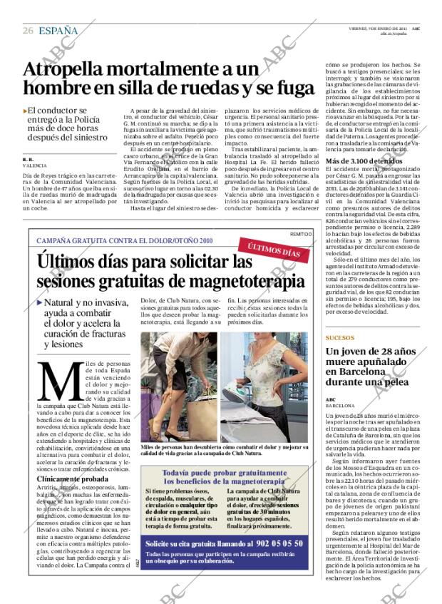 ABC MADRID 07-01-2011 página 26