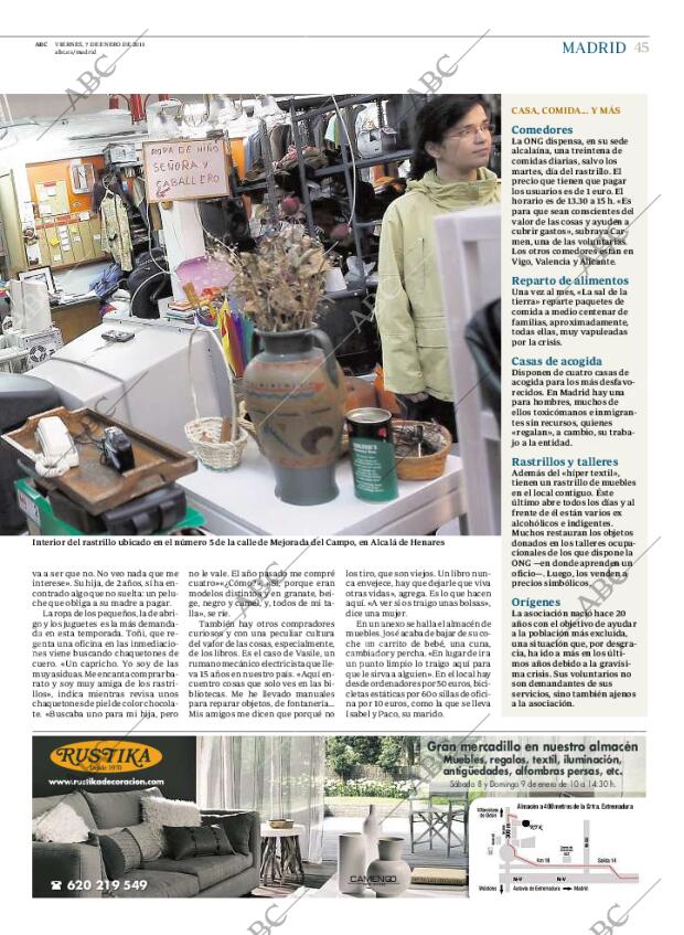 ABC MADRID 07-01-2011 página 45