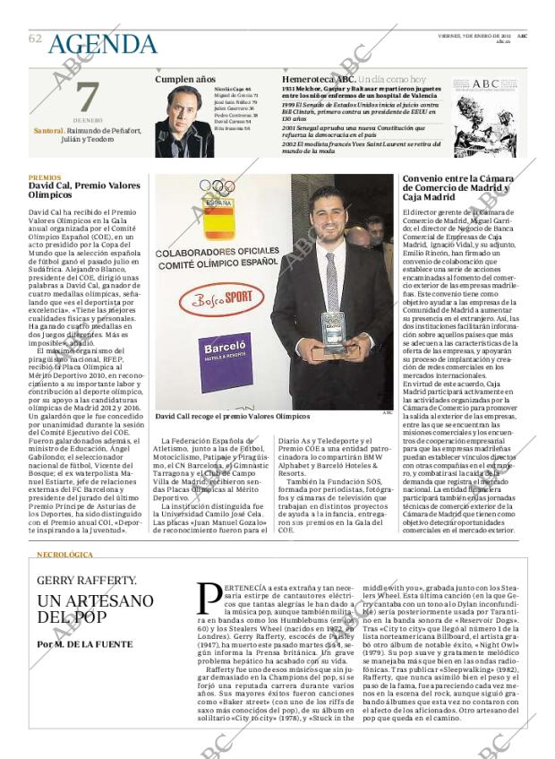 ABC MADRID 07-01-2011 página 62