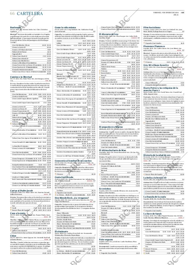 ABC MADRID 07-01-2011 página 66