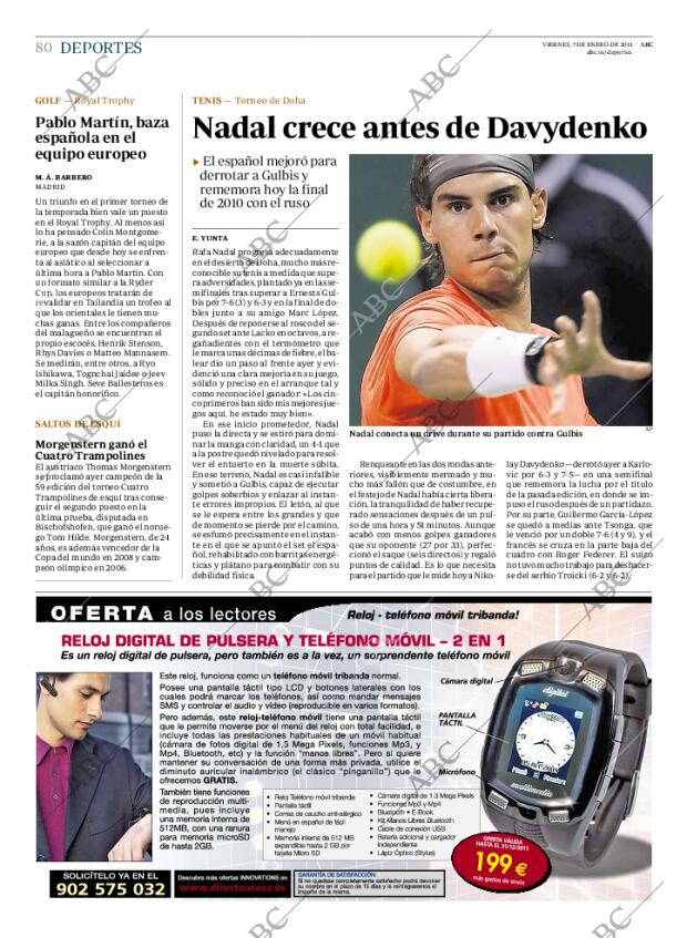 ABC MADRID 07-01-2011 página 80