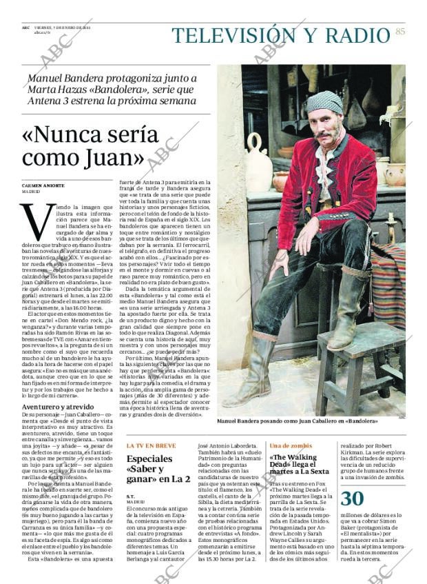 ABC MADRID 07-01-2011 página 85