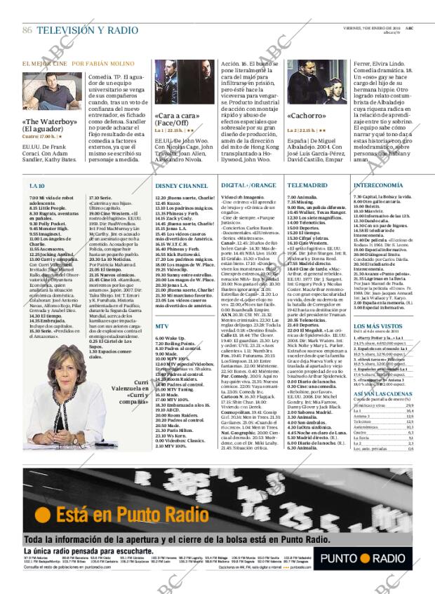 ABC MADRID 07-01-2011 página 86