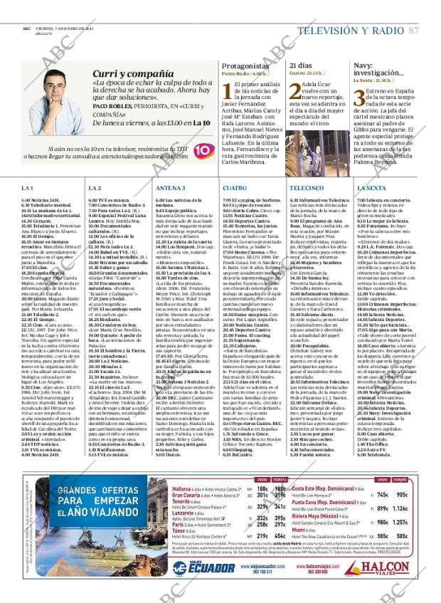 ABC MADRID 07-01-2011 página 87