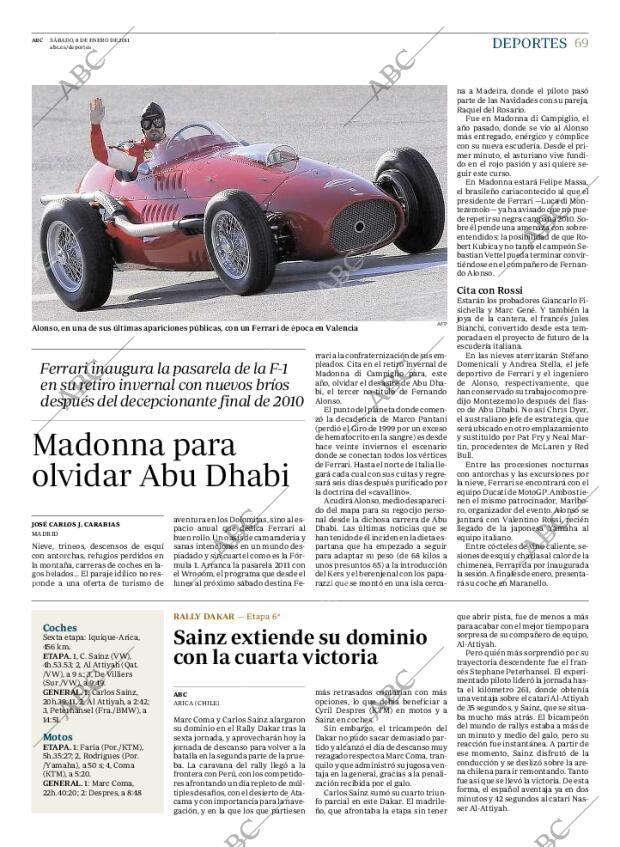ABC MADRID 08-01-2011 página 69