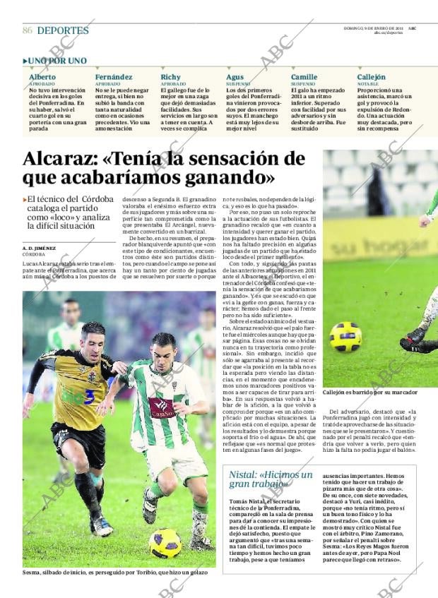 ABC CORDOBA 09-01-2011 página 86