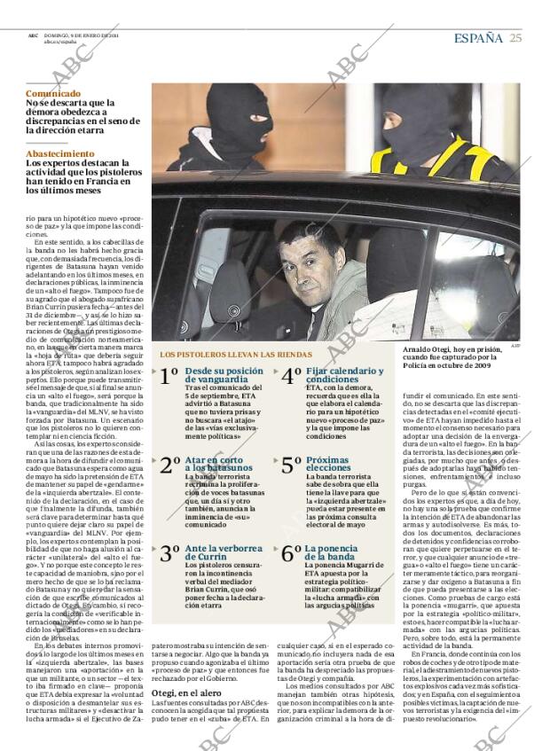 ABC MADRID 09-01-2011 página 25