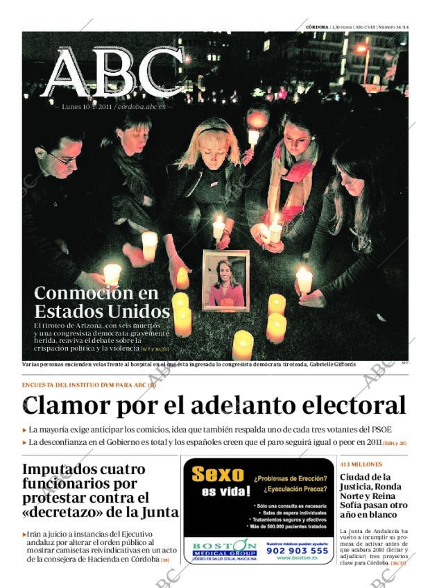 ABC CORDOBA 10-01-2011 página 1