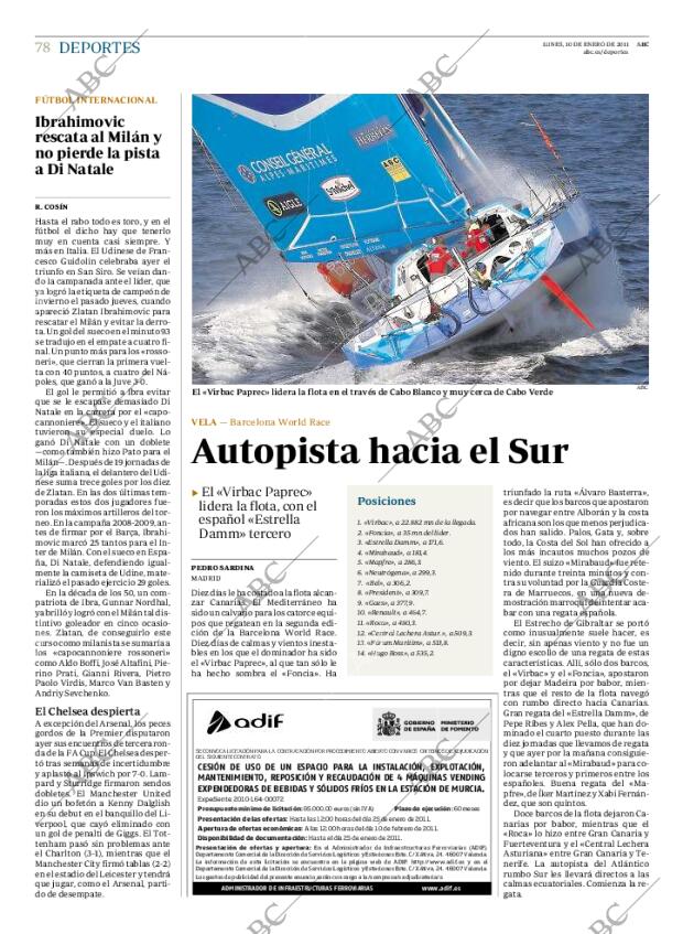 ABC MADRID 10-01-2011 página 78