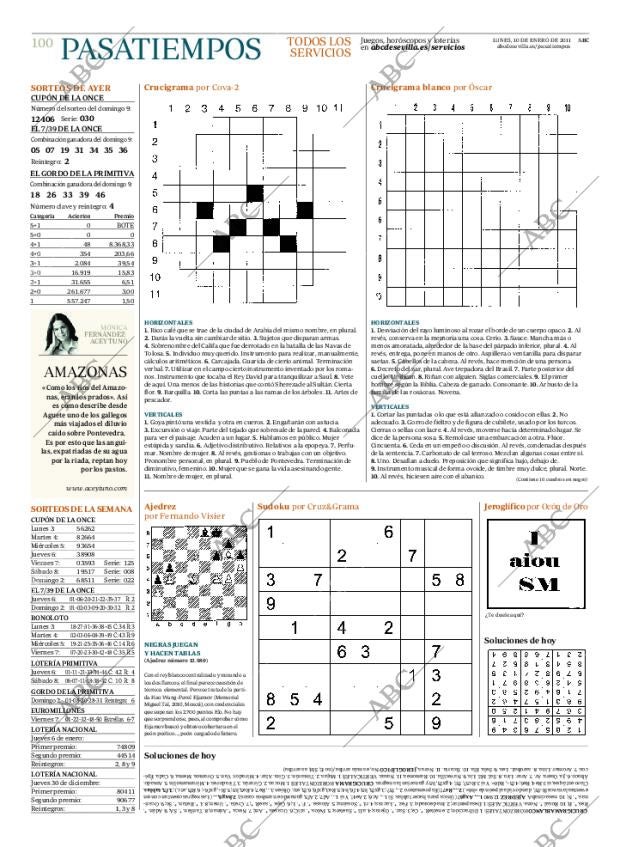 ABC SEVILLA 10-01-2011 página 100