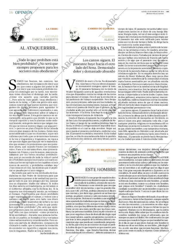 ABC SEVILLA 10-01-2011 página 16