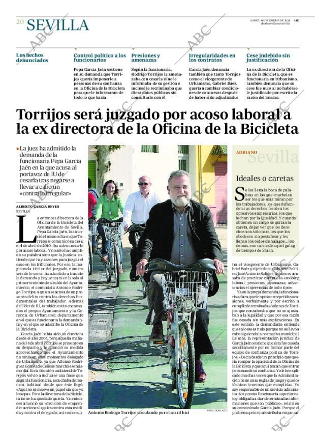 ABC SEVILLA 10-01-2011 página 20