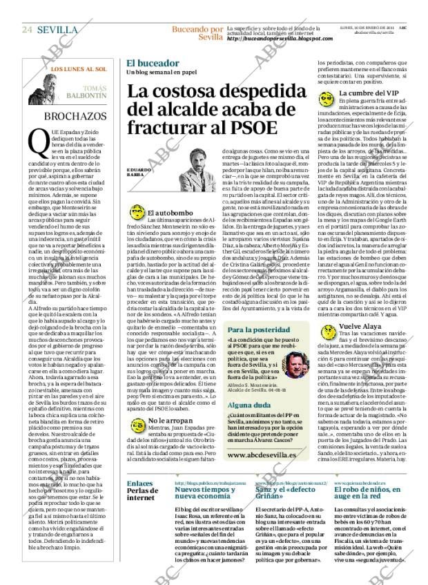 ABC SEVILLA 10-01-2011 página 24