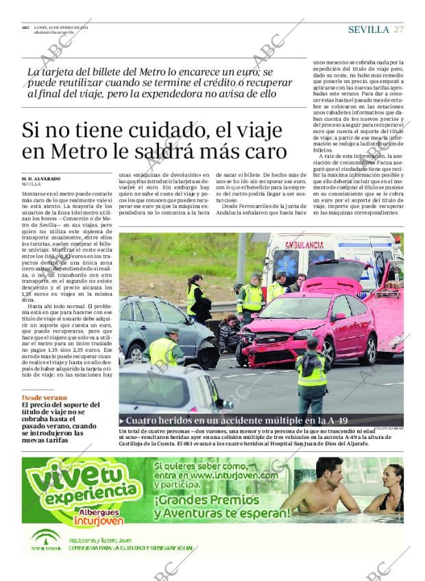 ABC SEVILLA 10-01-2011 página 27