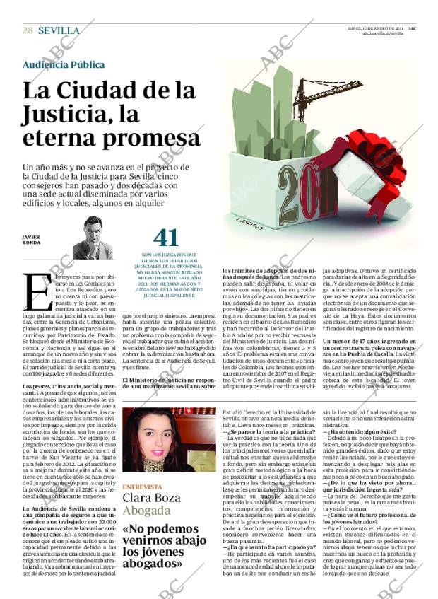 ABC SEVILLA 10-01-2011 página 28