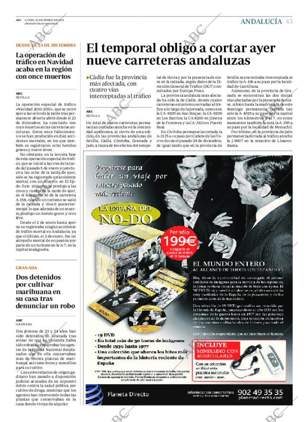 ABC SEVILLA 10-01-2011 página 43