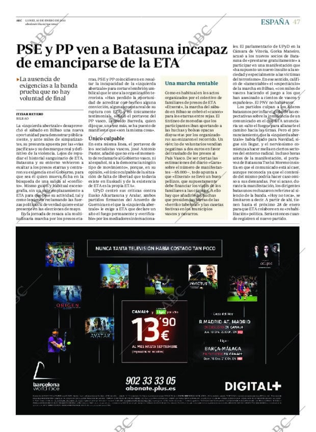 ABC SEVILLA 10-01-2011 página 47