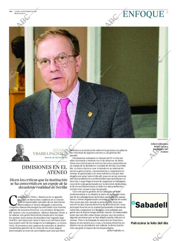 ABC SEVILLA 10-01-2011 página 5