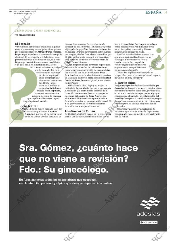 ABC SEVILLA 10-01-2011 página 51