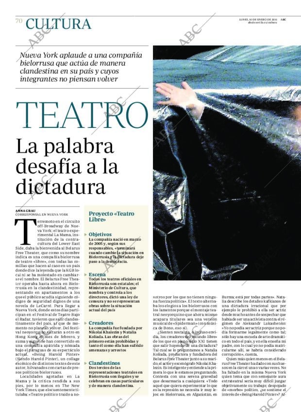 ABC SEVILLA 10-01-2011 página 70