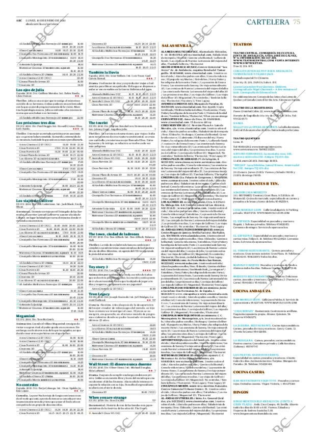 ABC SEVILLA 10-01-2011 página 75