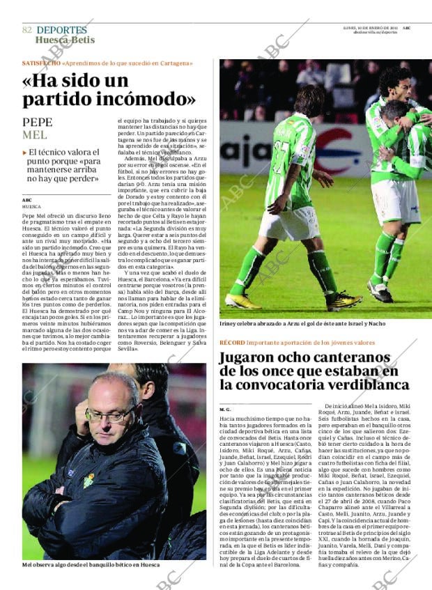 ABC SEVILLA 10-01-2011 página 82