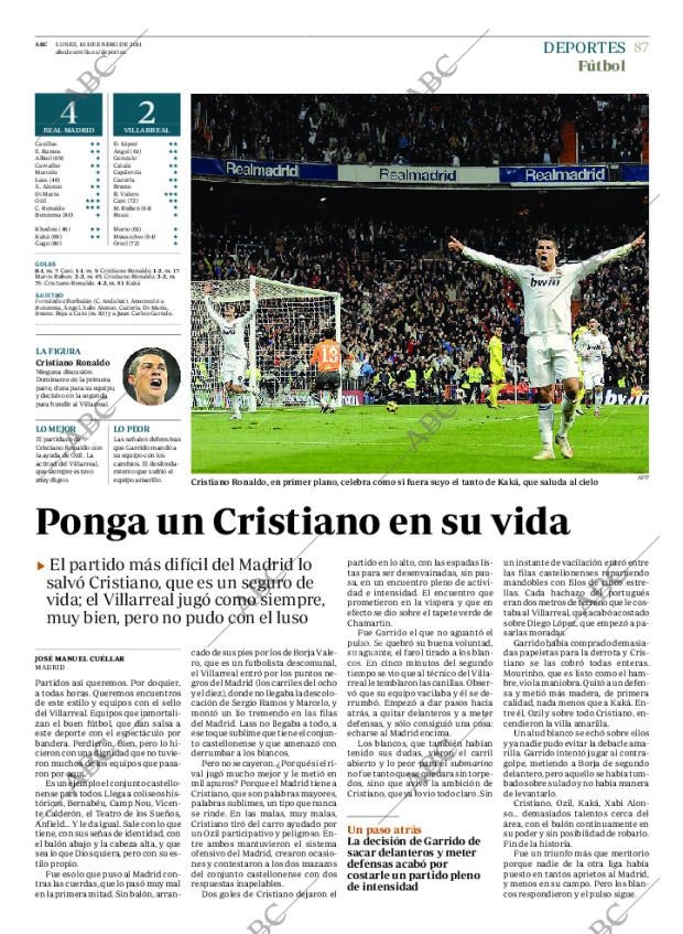 ABC SEVILLA 10-01-2011 página 87