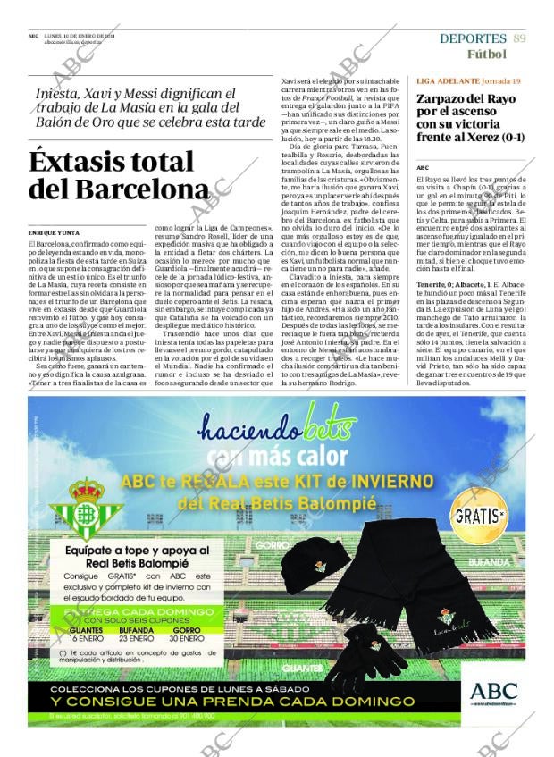 ABC SEVILLA 10-01-2011 página 89