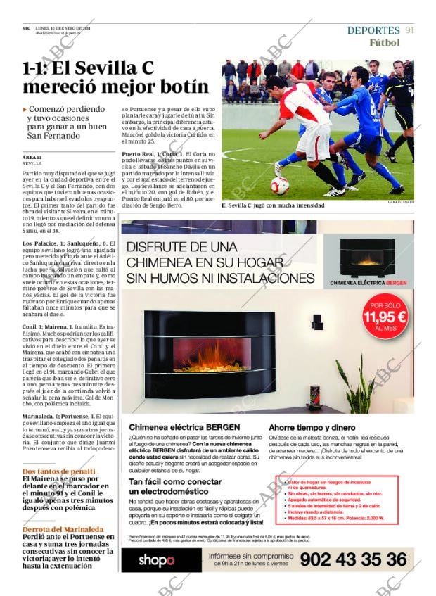 ABC SEVILLA 10-01-2011 página 91